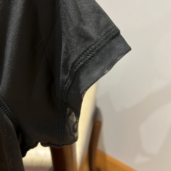 APANA Black Short Sleeve Athletic Shirt - Picture 5 of 5